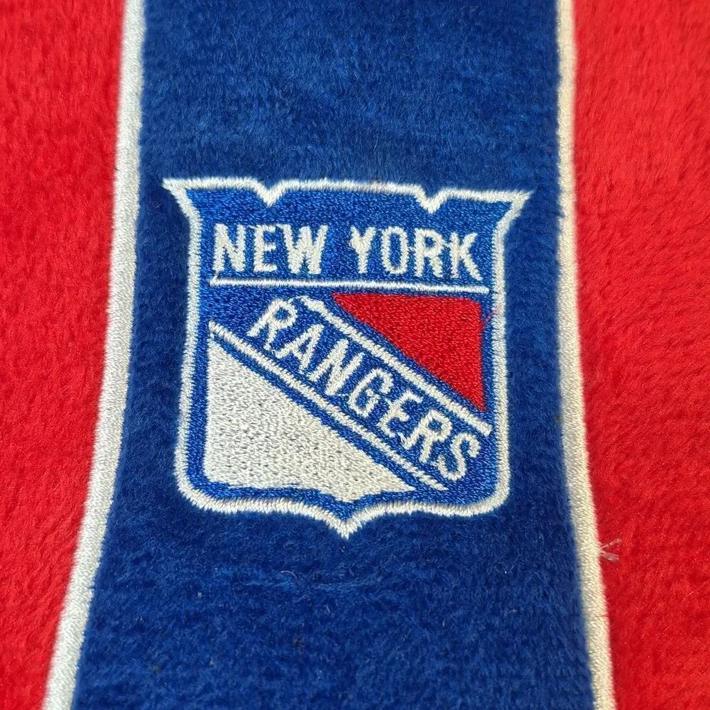 NHL New York Rangers 7/8 Slippers - NEW